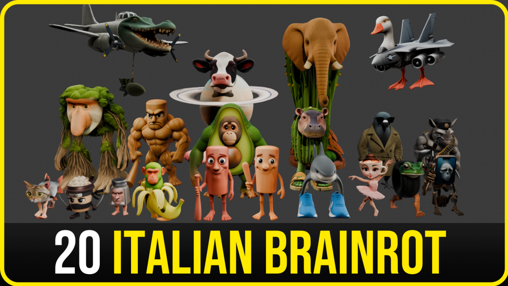20 Italian Brainrot