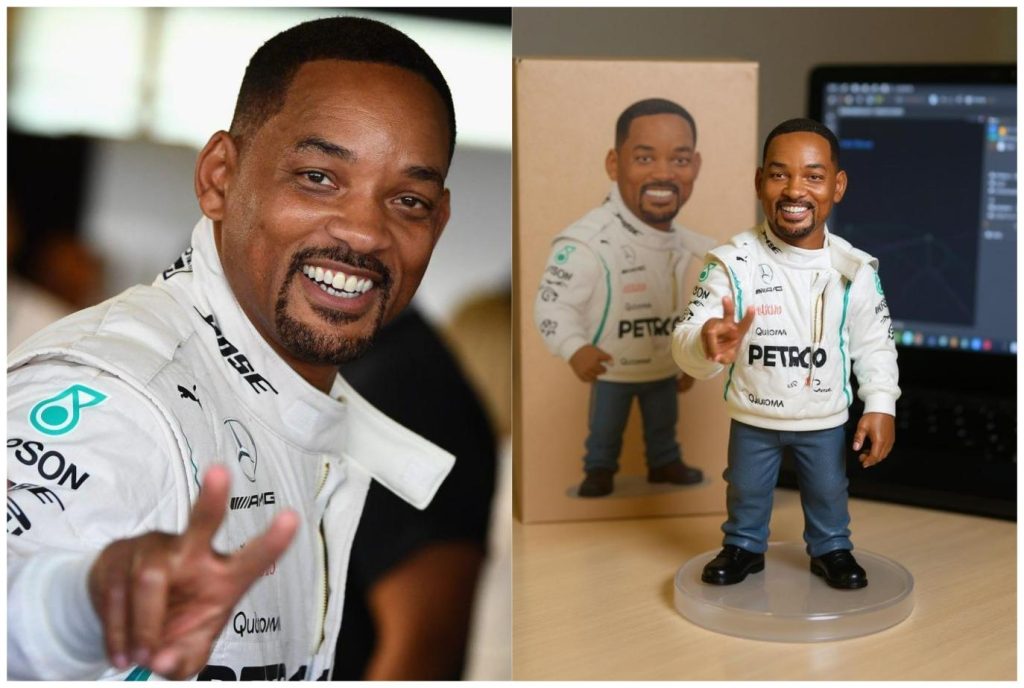 3D Figure of Will Smith