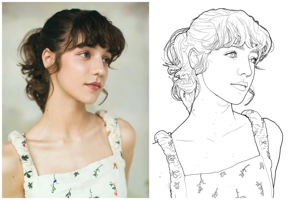 Sketch Portrait – Turn photos into timeless pencil drawings, perfect for a classic black-and-white effect.