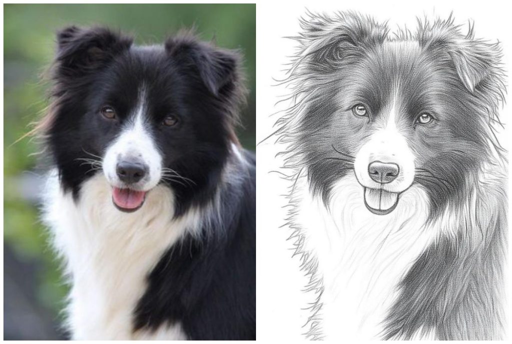 pencil realistic sketch dog drawing easy