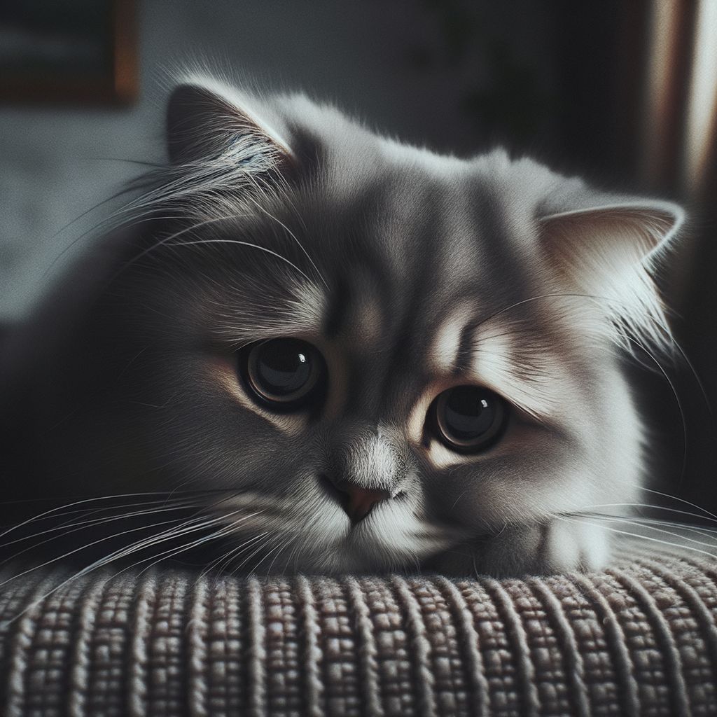 Heartbreaking AI cat sad stories