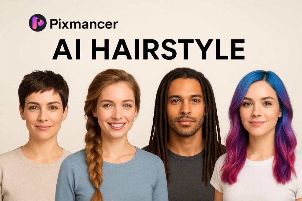 AI Hairstyle Guide with Pixmancer